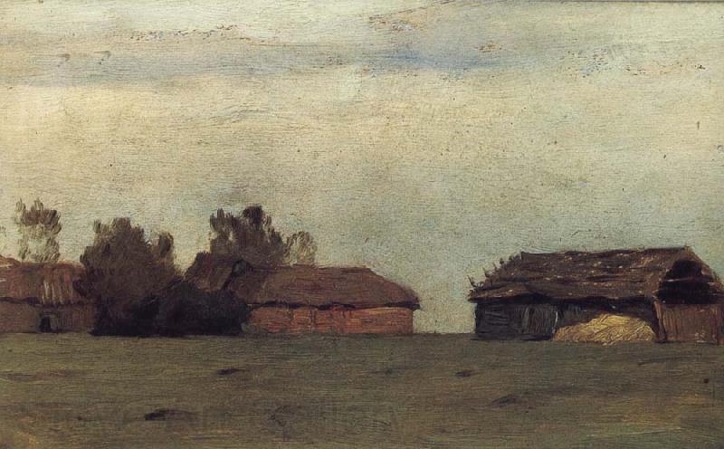 Levitan, Isaak Landscape with Gebauden Norge oil painting art